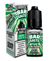 SERIOUSLY BAR SALTS 10ML KIWI PASSION GUAVA (10)